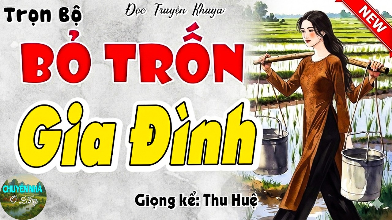 HAY QUÁ Cả làng đều thích nghe: BỎ TRỐN GIA ĐÌNH [Full Bộ] - Truyện tâm lý có thật 2026