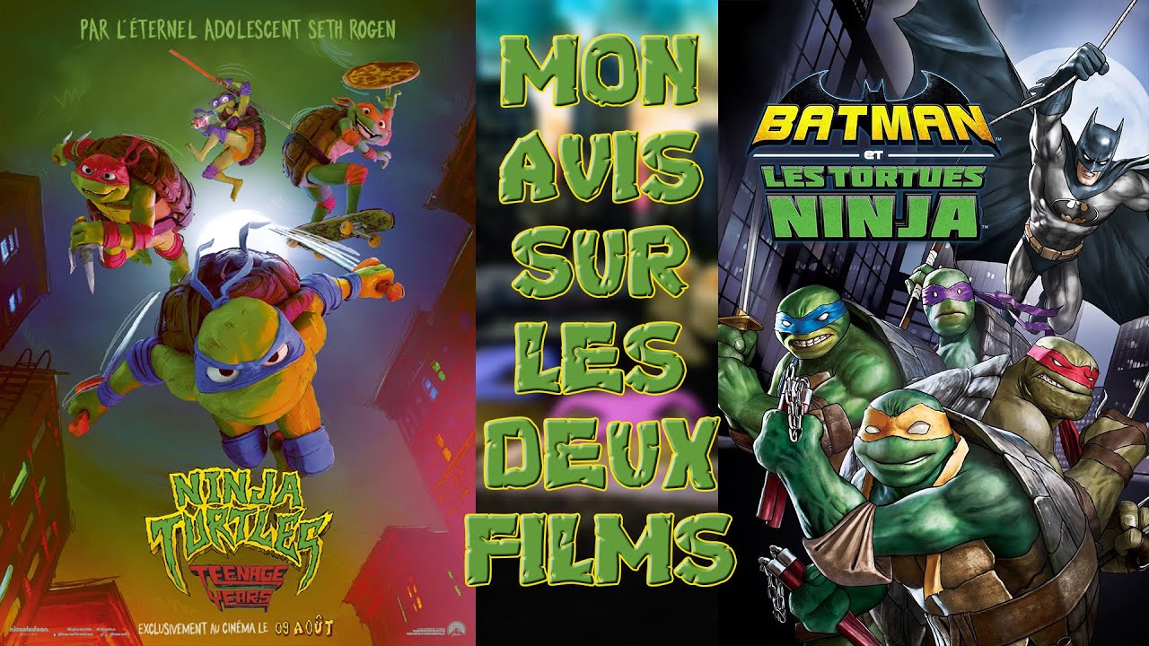 [Critique Ciné] Ninja Tutles: Teenage Years // Batman et les Tortues