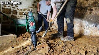 Digging Out The Cottage Floor