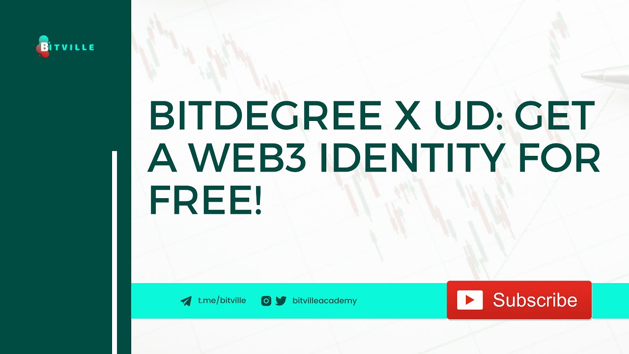 BITDEGREE X UD: GET A WEB3 IDENTITY FOR FREE!