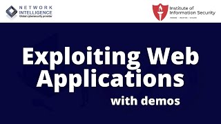 [Webinar] Exploiting Web Applications with Live Demos