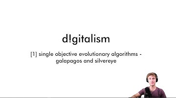 1.1 Single-Objective Evolutionary Algorithms - Galapagos, Silvereye and Ladybug for Grasshopper 3D