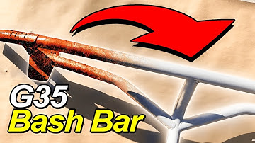Bringing my BASH BAR back to life! - G35 BASH BAR RESTORATION