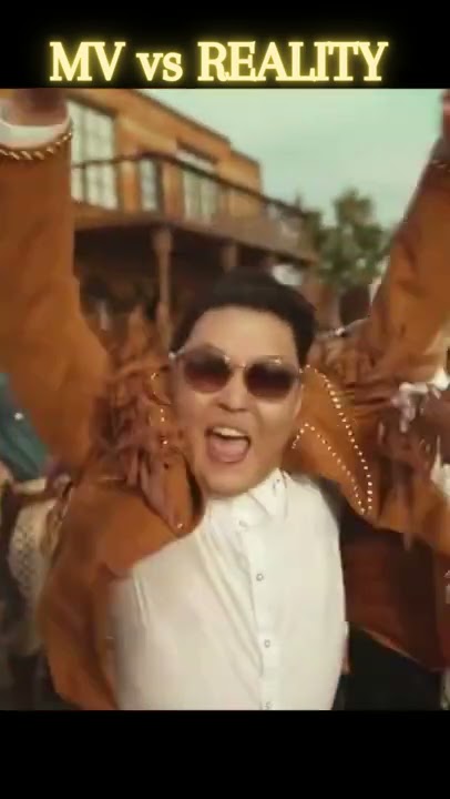 Suga laughs in tiny at PSY's dance #thatthat #psy #suga #bts #behindthescenes