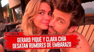 Gerard Piqué and Clara Chía spark pregnancy rumors.