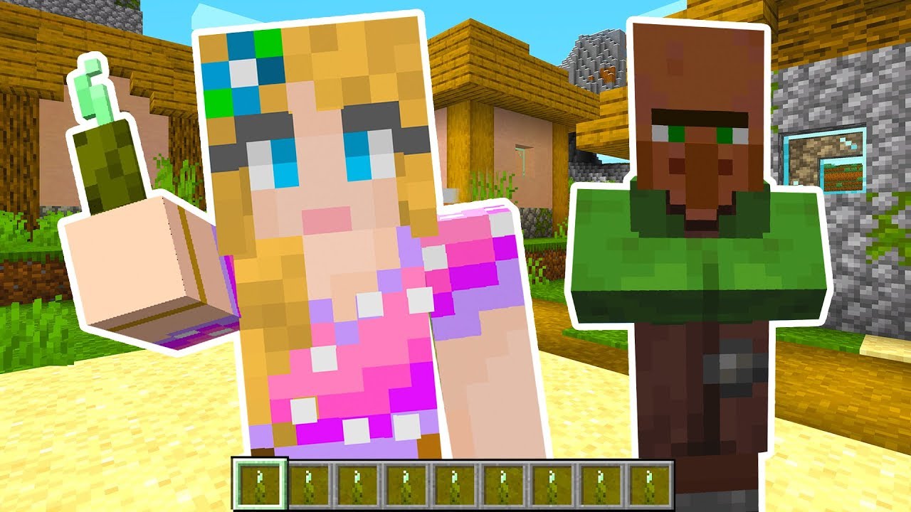 Stealing Pickles From A Villager! Minecraft Survival Part 5 YouTube