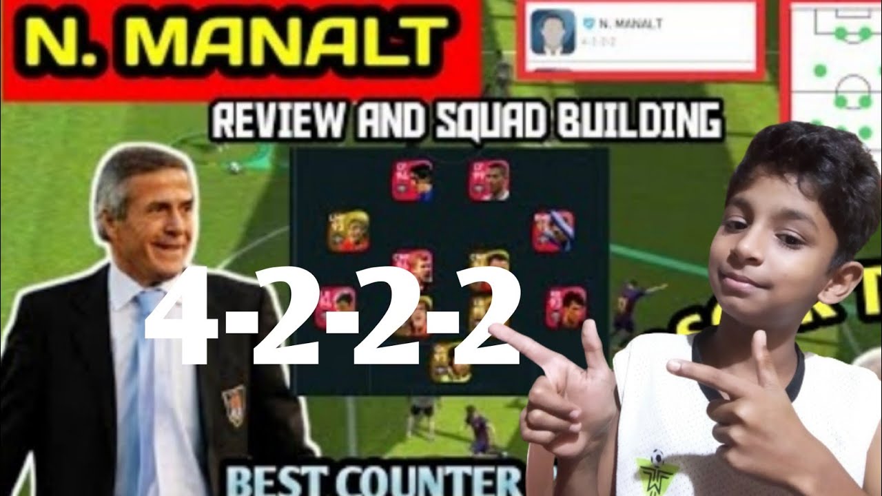 Most Underated Counter Attacking 4222 Manager |best manager for online matches