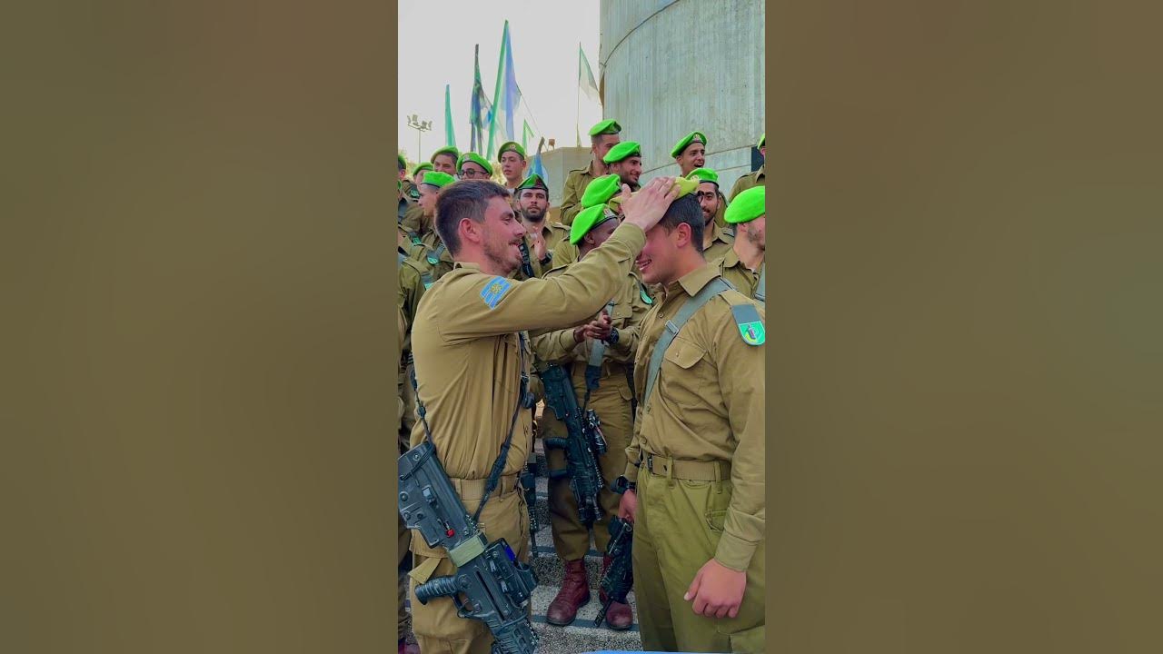 IDF Nahal Brigade Commander Passes Down His Beret