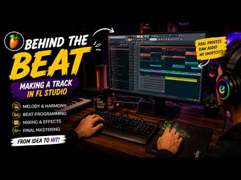 FL Studio Behind the Scenes | Music Production from Scratch