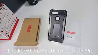Rzants OPPO F9/F9 Pro/Realme U1/2 Pro/C1 A3s Case Shockproof 【Resilient】PC+TPU Protective Slim Cover screenshot 4