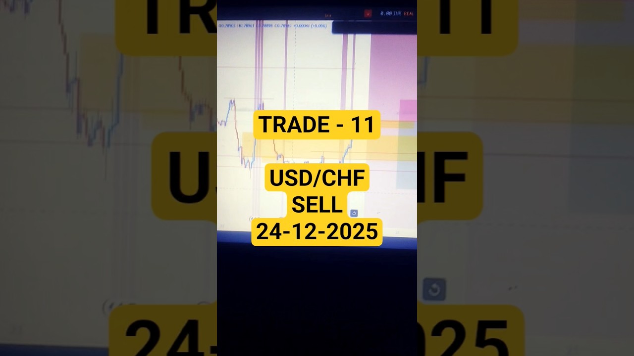 TRADE - 11 USD/CHF SELL 24-12-2025 
