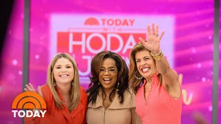 Watch Hoda Kotb Meet Her Idol Oprah For The 1st Time | TODAY