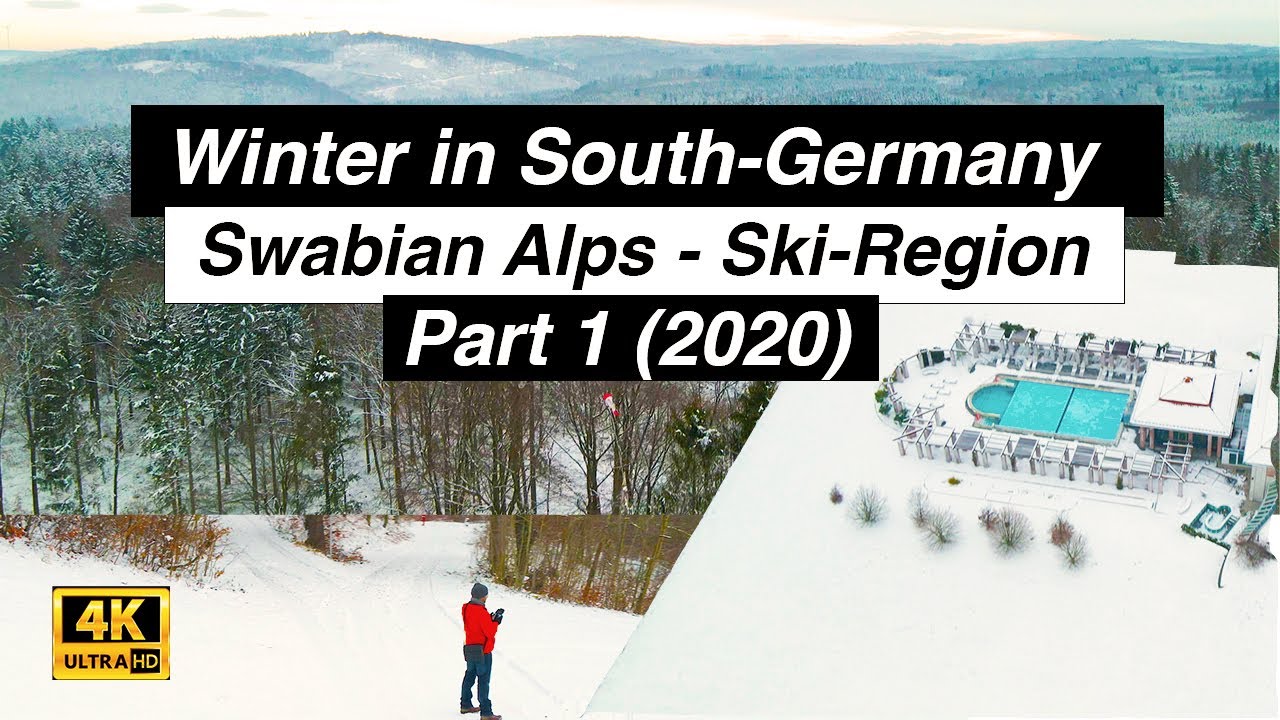 Winter in South Germany (Part - 1) 2020 / Swabian Alps Ski-Region /Aalen / Ostalbkreis