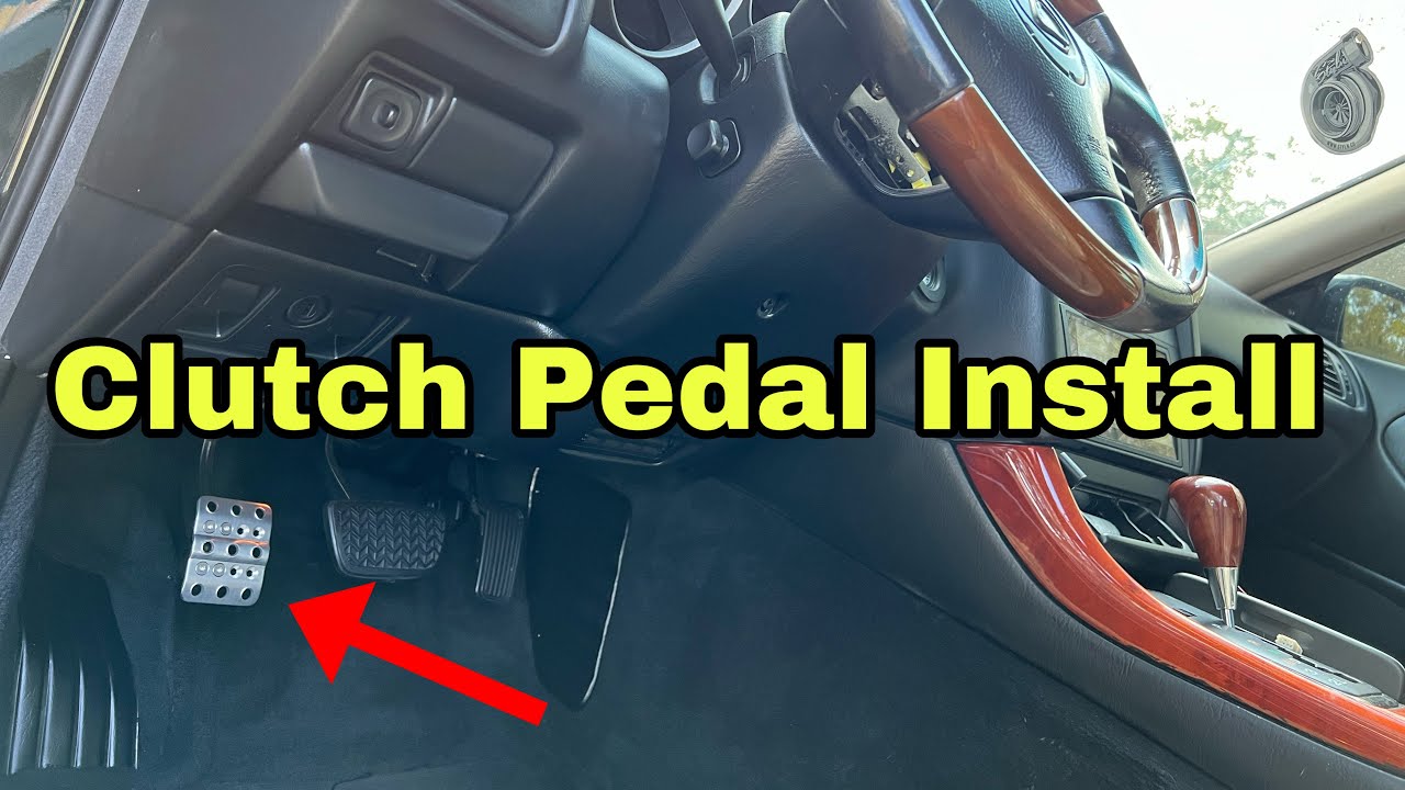 Manual Swapping My GS300! Clutch Pedal YouTube