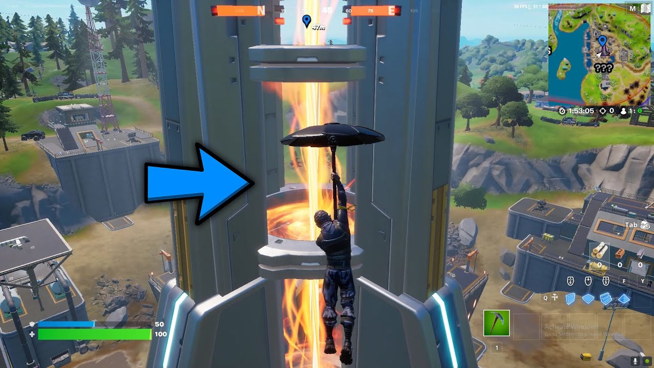 Fly into the Collider's energy field