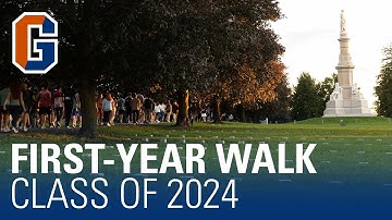 First-Year Walk Class of 2024 | Gettysburg College
