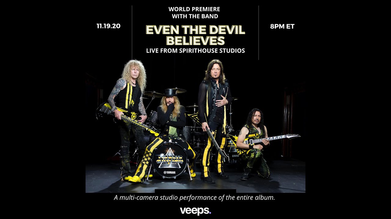 Stryper tocará su último disco en show vía streaming | iRock.CL