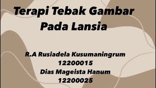 Terapi Tebak Gambar Pada Lansia screenshot 4