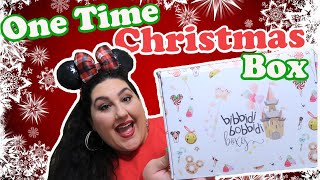 Bibbidi Bobbidi Boxes Unboxing| One Time Christmas Box