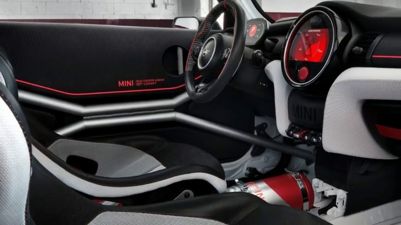 New John Cooper Works Mini Gp Concept Interior 2017 2018 Youtube