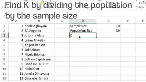 Systematic Sampling - Parks