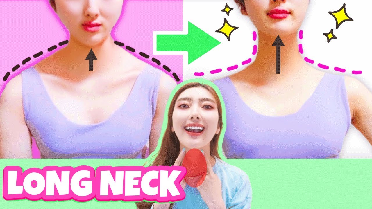 Get Beautiful, Long, Thin Neck with This Exercises & Stretches | Lose Neck Fat & Double Chin