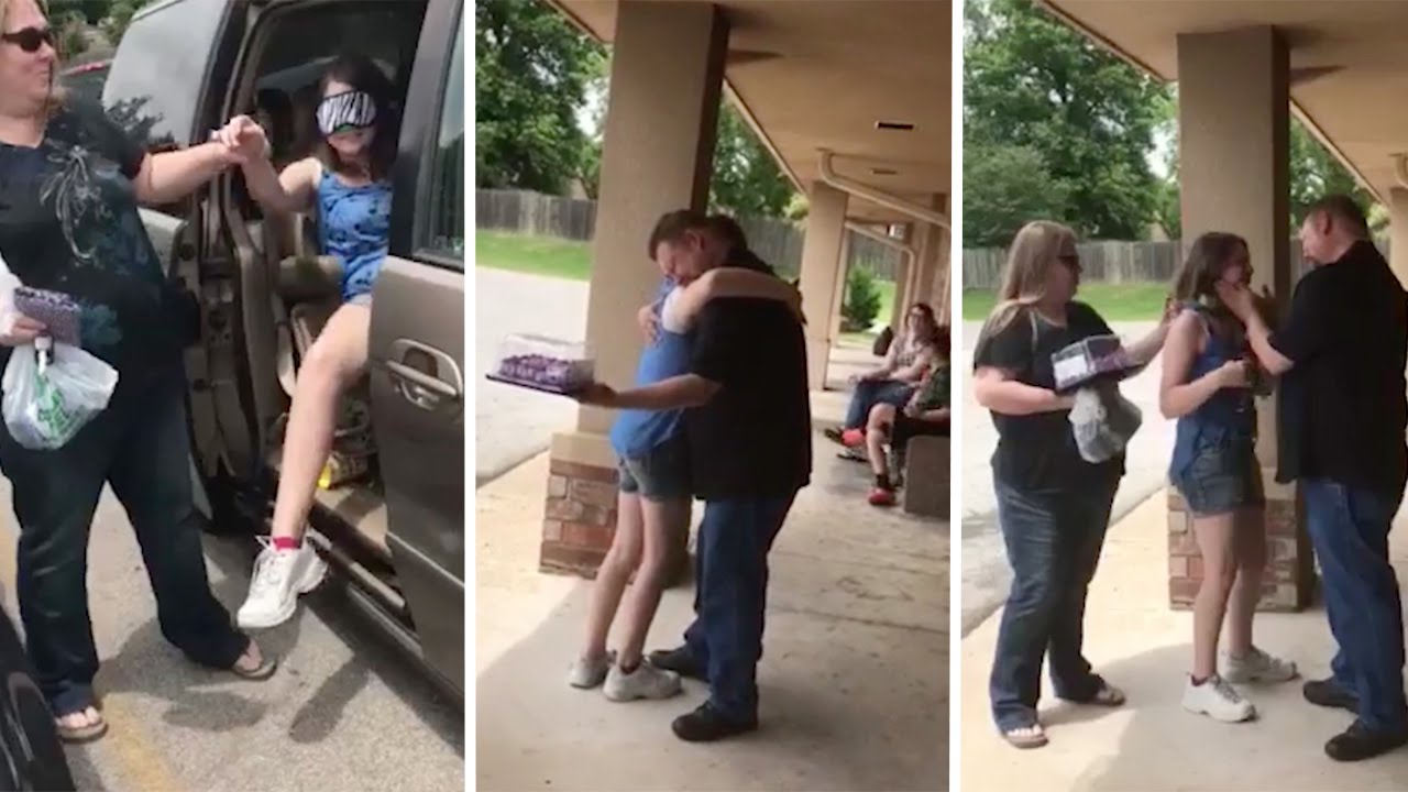 Teenager Reunited With Dad After 13 Years