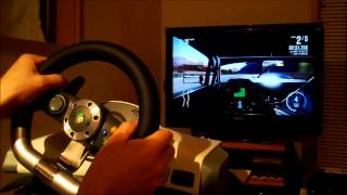 XBOX360 FORZA MOTORSPORT 4 キャリアモード（チャンピオンシップシリーズ5/24）+Xbox 360 Wireless Racing Wheel