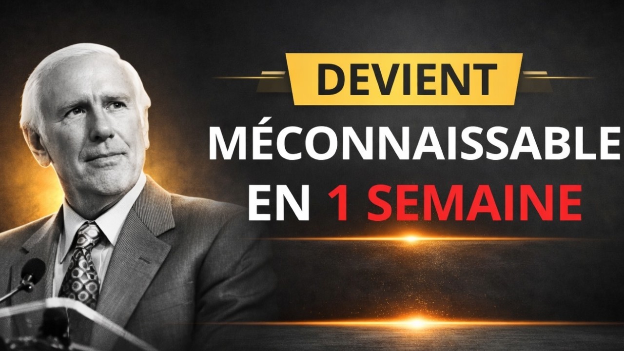 DEVENIR MÉCONNAISSABLE EN 7 JOURS (Jim Rohn Success)