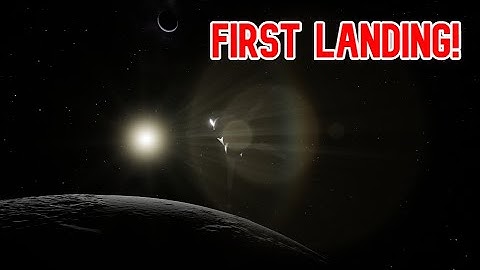 First Luna landing in Simple Rockets 2!