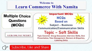 MCQs on Soft Skills|Business Communication/Communication Skills|Group DiscussionS.Y.BCOM,UGC-NET,SET screenshot 2