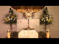 Adoration live from St Benedict's, Melbourne - Mon 27th April