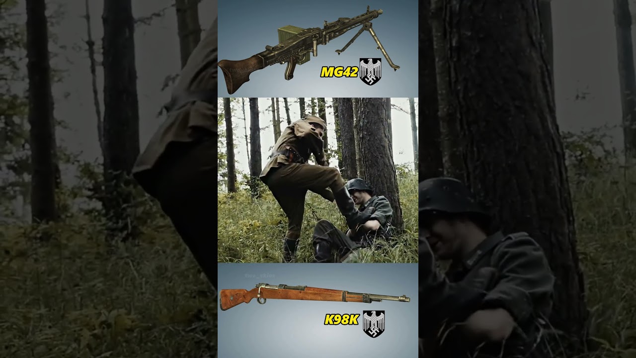 Nazi Team Kill Nazi for saving him - WWII Guns 