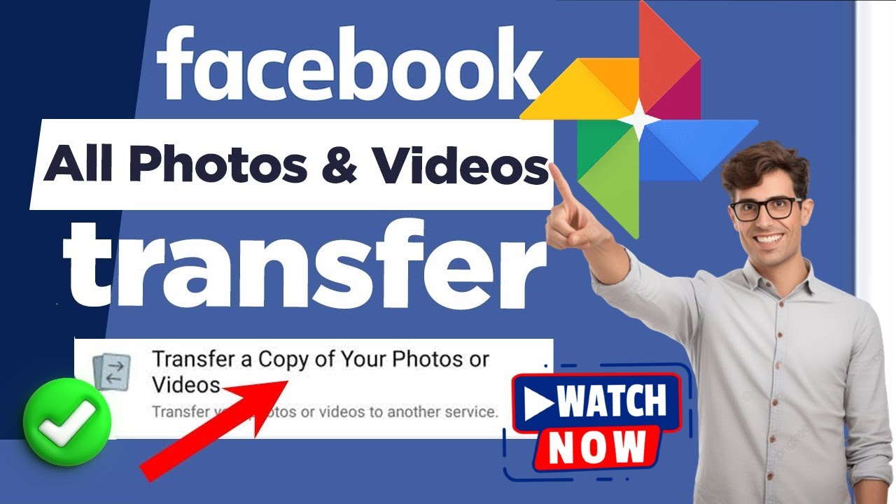 How To Backup Your Facebook Photos and Videos to Google Photos 2024
