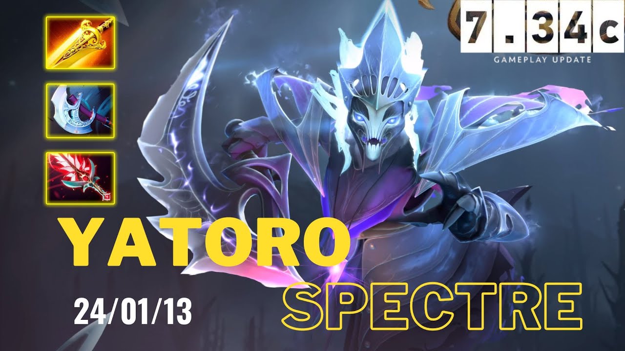 Yatoro Spectre| How to Dominate the Game with the Most Broken Carry of Patch 7.34c
