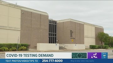 LIVE: COVID-19 testing demand