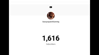 My Subscriber Count Is Live!