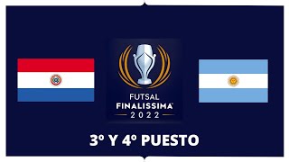 Argentina - Paraguay 3/4 Finalissima 2022 Fútbol sala