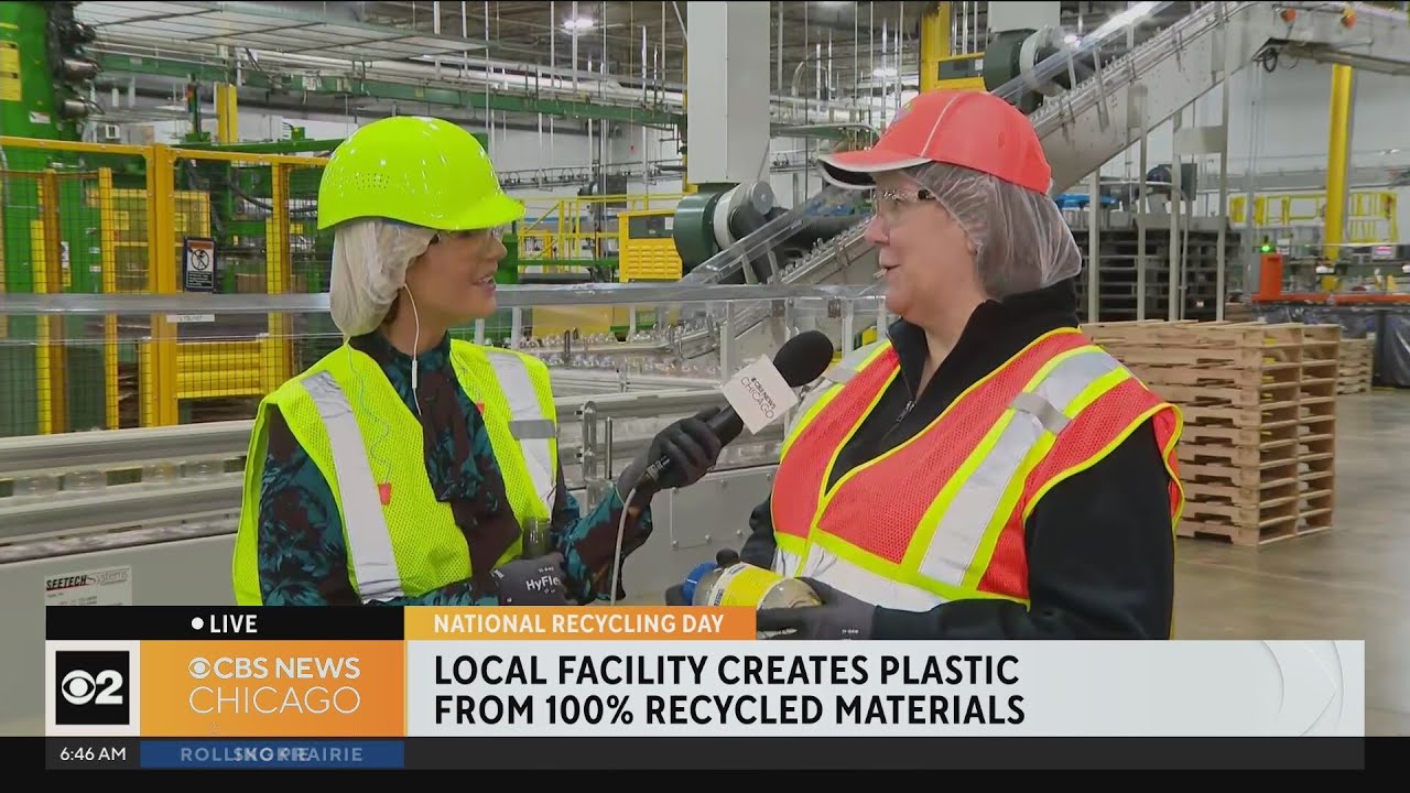 Chicago area facility creates plastic from 100% recycled materials