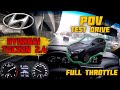 Hyundai Tucson 2.4 - POV Test Drive. From city to highway