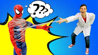 Игры для мальчиков – У Человека Паука проблемы с паутиной! – Супергерои в видео с игрушками. Игры для мальчиков – У Человека Паука проблемы с паутиной! – Супергерои в видео с игрушками.