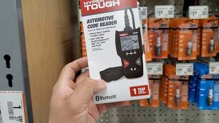 REVIEW - Hyper Tough HT100 Code Reader, 1996 & Newer OBD2 Vehicles, Free Fix & Parts - $19.84