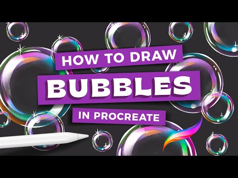 Video: How To Draw A Soap Bubble