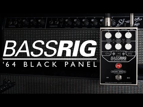 Origin Effects BassRIG '64 Black Panel