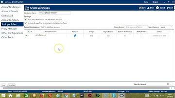 Sociopublisher Destination