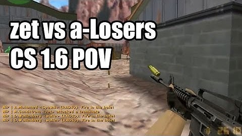 POV: zet vs. a-Losers NiP CS 1.6 Demo