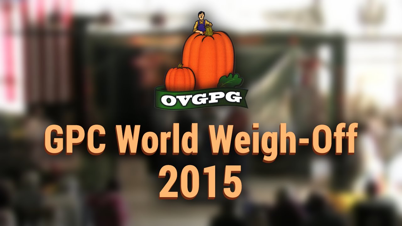 OVGPG | GPC World Weigh-Off 2015