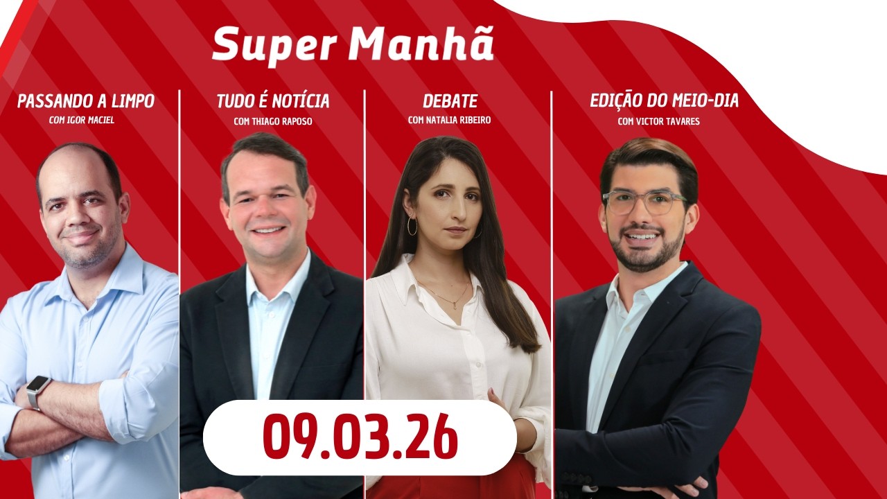 SUPER MANHÃ NA RÁDIO JORNAL | 09.02.26
