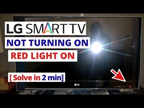 How To Fix Lg Tv Not Turning On Red Light On Quick Solve In 2