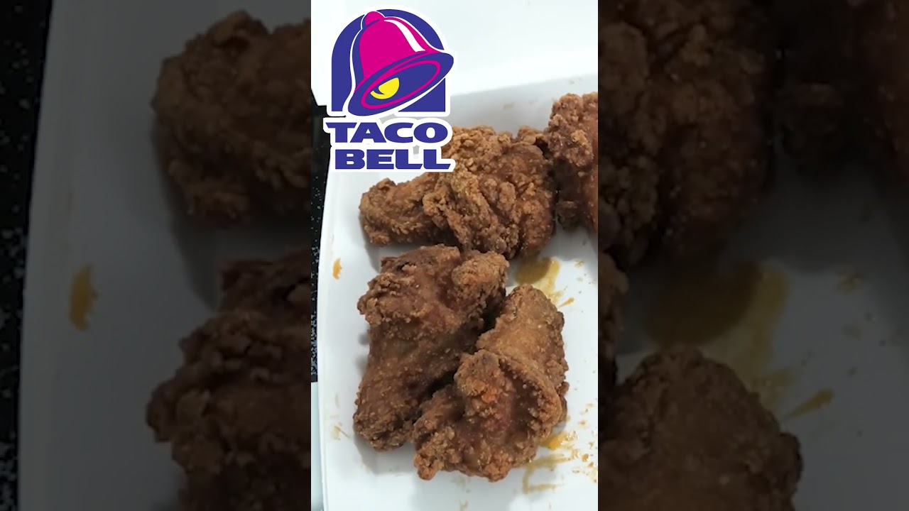 Taco Bell's Crispy CHICKEN WINGS - 